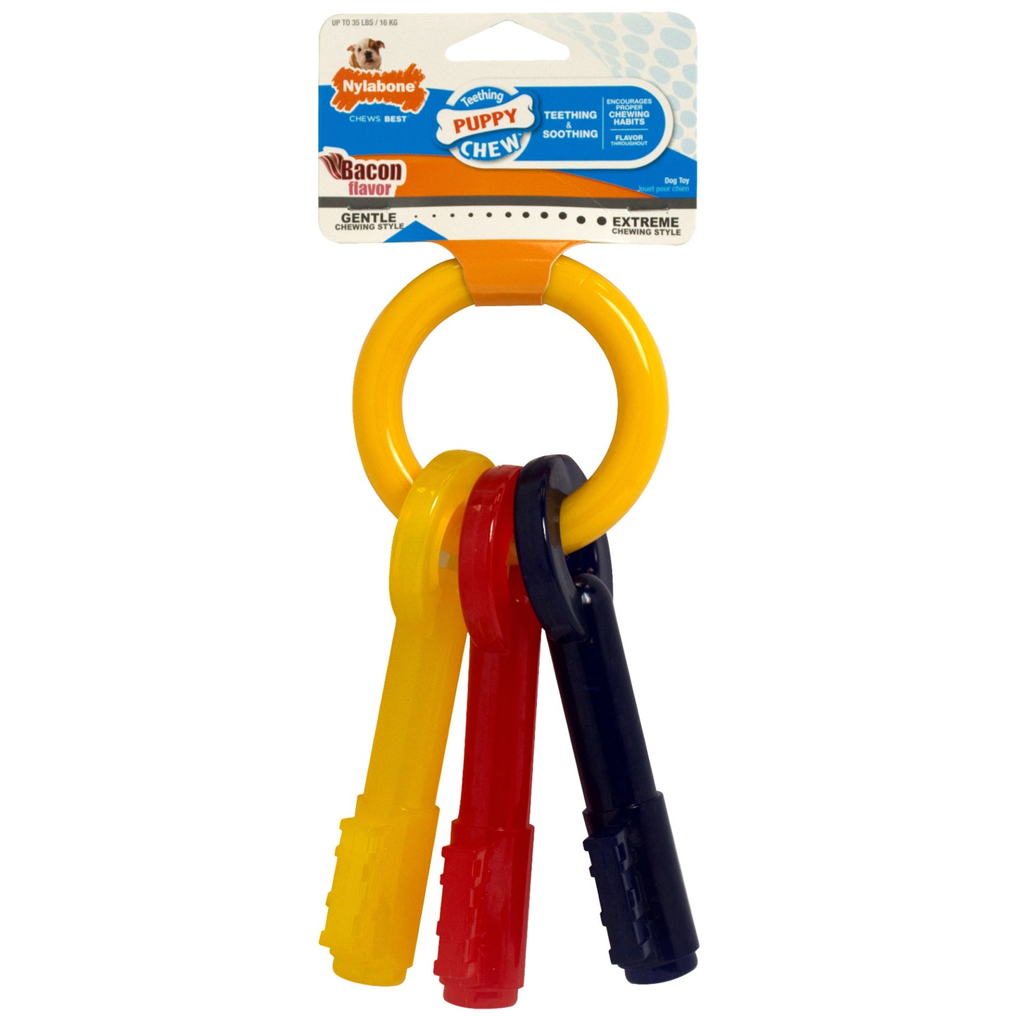 Nylabone Puppy Teething Keys Large For Pet With Love