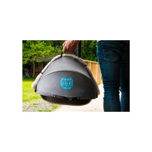 Load image into Gallery viewer, Bear Bear Pet Nest and Go Pet Bed and Carrier Gray 24 x 23 x 16