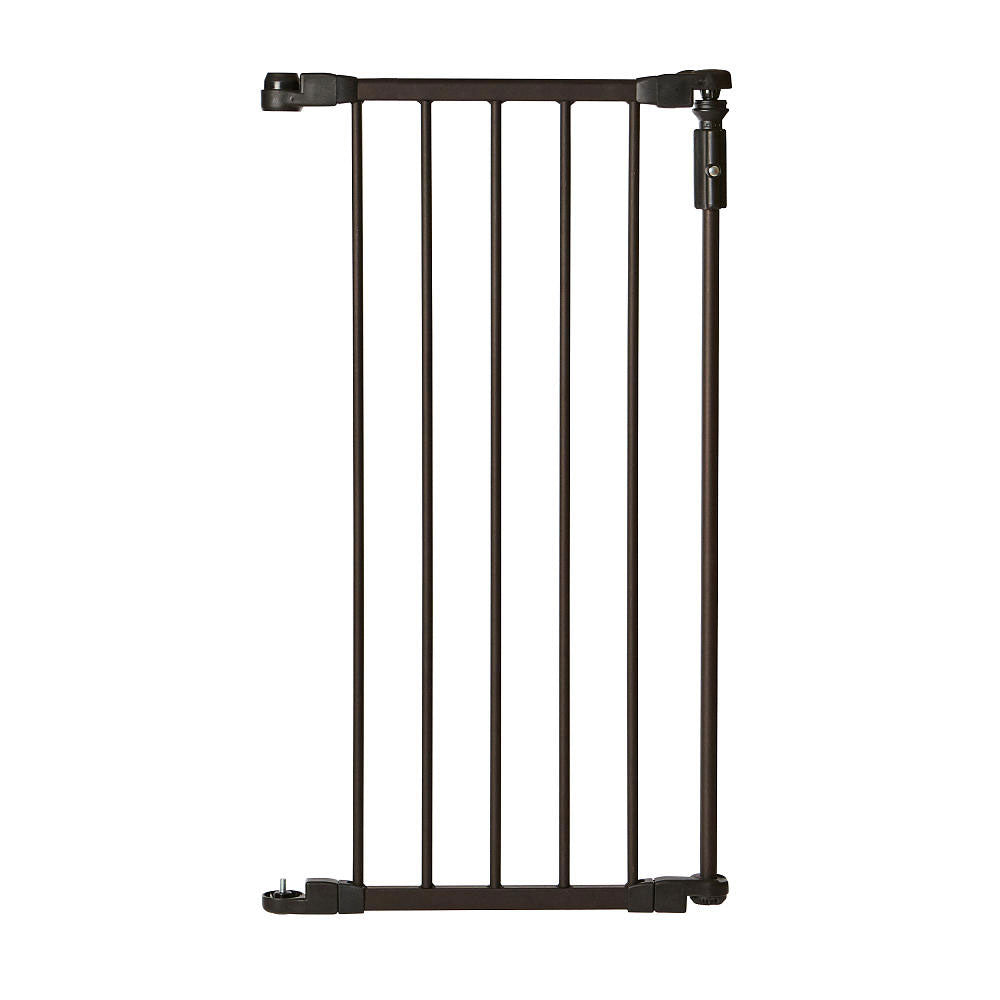 North States 6-Bar Extension for Extra-Wide Windsor Arch Petgate Matte Bronze 15 x 30 For Pet With Love