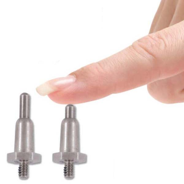 Perimeter Technologies Retractable Gentle Spring Contact Probes Silver For Pet With Love