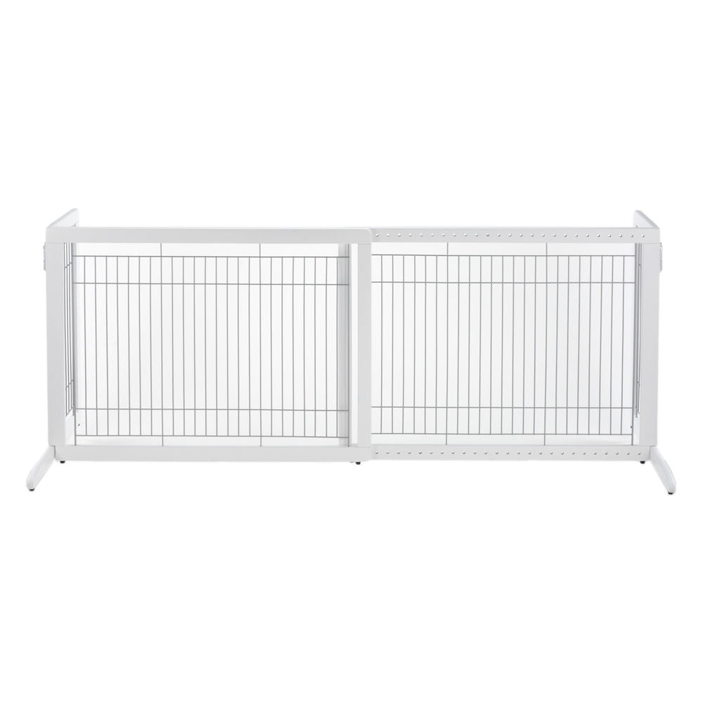 Richell Freestanding Pet Gate HL White 39.4 - 70.9 x 23.6 x 27.6 For Pet With Love