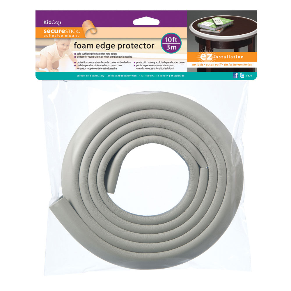 Kidco Foam Edge Protector Gray For Pet With Love