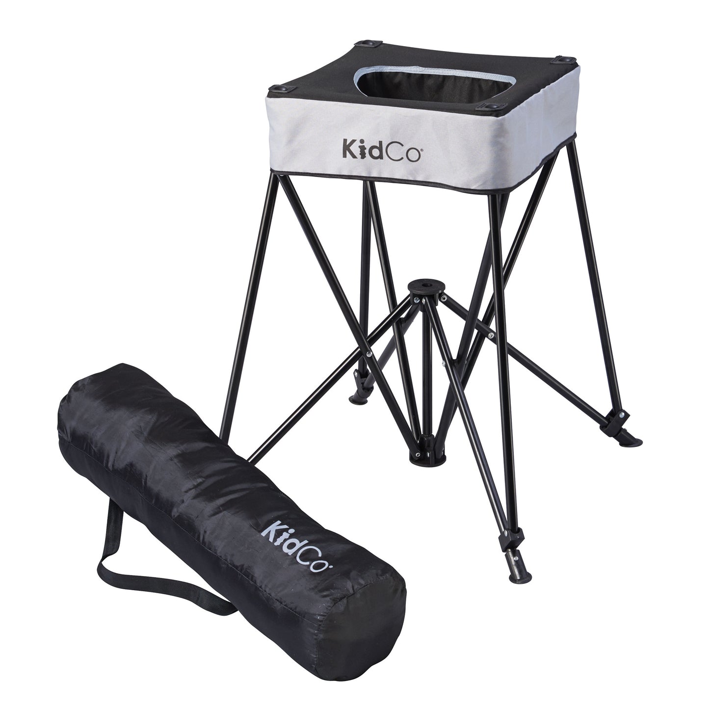 Kidco DinePod Travel Highchair Gray 23 X 23 X 26 For Pet With Love