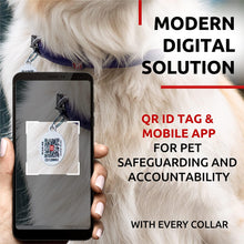 Load image into Gallery viewer, WAUDOG Ultra Soft Rolled Leather Dog Collar for Small Dogs Soft Padded Dog