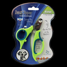 Load image into Gallery viewer, Zen Clipper dog nail trimmers in packaging with branding and product details.