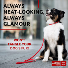 Load image into Gallery viewer, Rolled Leather Dog Leash 4Ft * 0.5 in for Small Medium and Large Dogs Heavy For Pet With Love