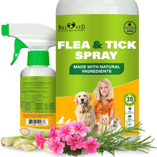 Load image into Gallery viewer, Beloved Pets Natural Flea and Tick Home Spray for Dogs, Cats & Ferrets. Pest Control & House Flea Treatment. Organic Mosquito Bug Repellent & Carpet Flea Killer. 8.5 Oz. For Pet With Love