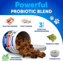 Load image into Gallery viewer, Artullano Dog Probiotics and Digestive Enzymes with Prebiotics (120 Chews) For Pet With Love