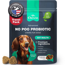 Load image into Gallery viewer, CHEWIA NO POO Coprophagia Deterrent for Dogs Duck Flavor Travel Pack 5 Oz For Pet With Love
