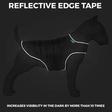 Load image into Gallery viewer, AiryVest Waterproof Dog Winter Coat for Cold Weather. Snow Dog Puffer Vest. BLUE. X-LARGE For Pet With Love