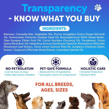 Load image into Gallery viewer, Artullano Dog Paw Balm Protects from Cracks & Wounds 2.1 Oz