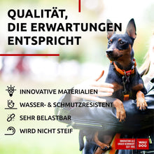 Load image into Gallery viewer, WAUDOG Adjustable Waterproof Dog Collar with Durable Metal Clasp and QR Dog Tag ORANGE SMALL