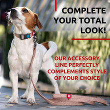Load image into Gallery viewer, WAUDOG Eco Friendly Alternative to Nylon Recycled Cotton Dog Leash. 3/5" - 6 Ft. BROWN For Pet With Love