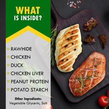 Load image into Gallery viewer, Beloved Pets Kabobs Rawhide Dog Treats with Duck & Chicken 10.6 Oz