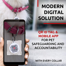 Load image into Gallery viewer, WAUDOG Ultra Soft Rolled Leather Soft Padded Dog Collar. PINK. X-Small For Pet With Love