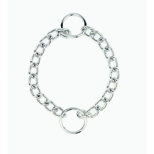 Coastal Pet Products Herm. Sprenger Dog Throw Chain 3.4mm 8 Silver For Pet With Love