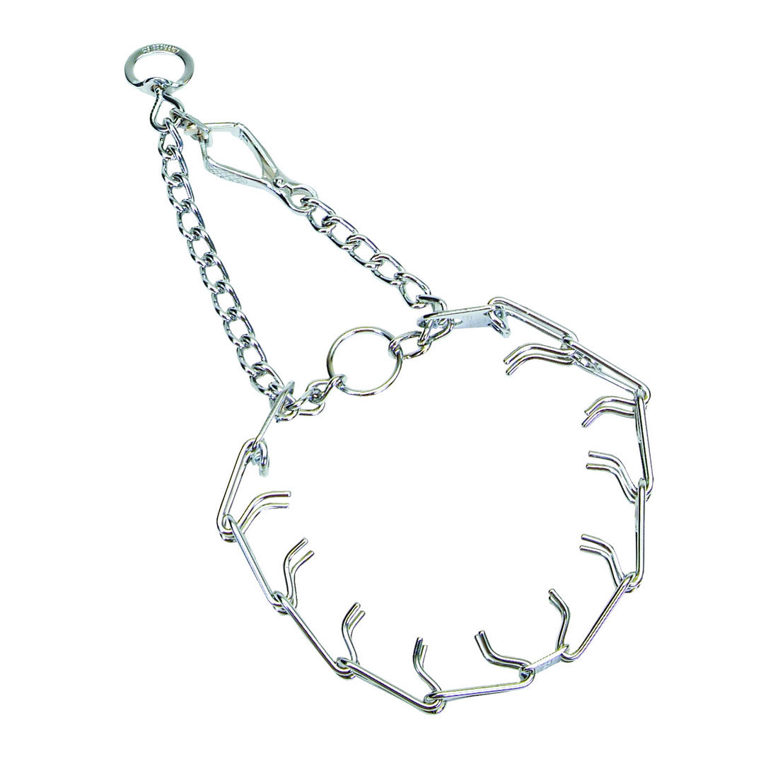 Coastal Pet Products Herm. Sprenger Ultra-Plus Prong Dog Training Collar with Latch 2.25mm Silver For Pet With Love