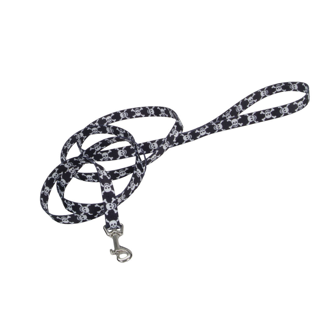 Coastal Pet Products Pet Attire Styles Nylon Dog Leash Black 5/8 x 72 For Pet With Love