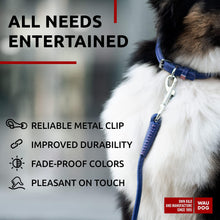Load image into Gallery viewer, Rolled Leather Dog Leash 4Ft * 0.5 in for Small Medium and Large Dogs   Heavy
