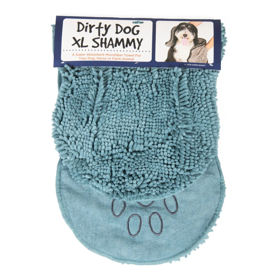 DGS Pet Products Dirty Dog Shammy Towel X-Large For Pet With Love