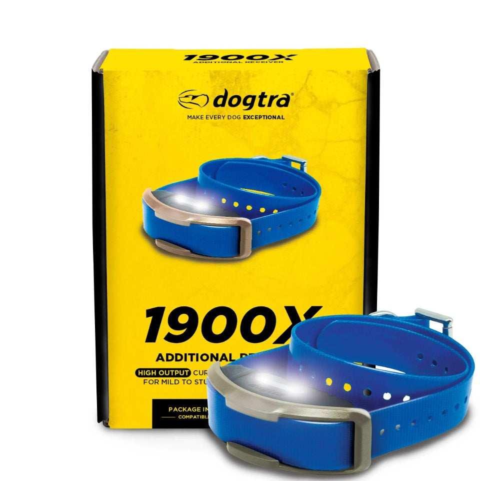 Dogtra Additional Collar for 1900X Blue For Pet With Love
