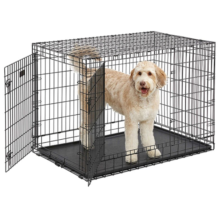 Midwest Ultima Pro Double Door Dog Crate Black 49 x 30 x 34.50 For Pet With Love