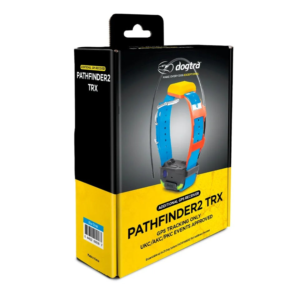 Dogtra Pathfinder2 TRX Extra Receiver Collar Blue For Pet With Love