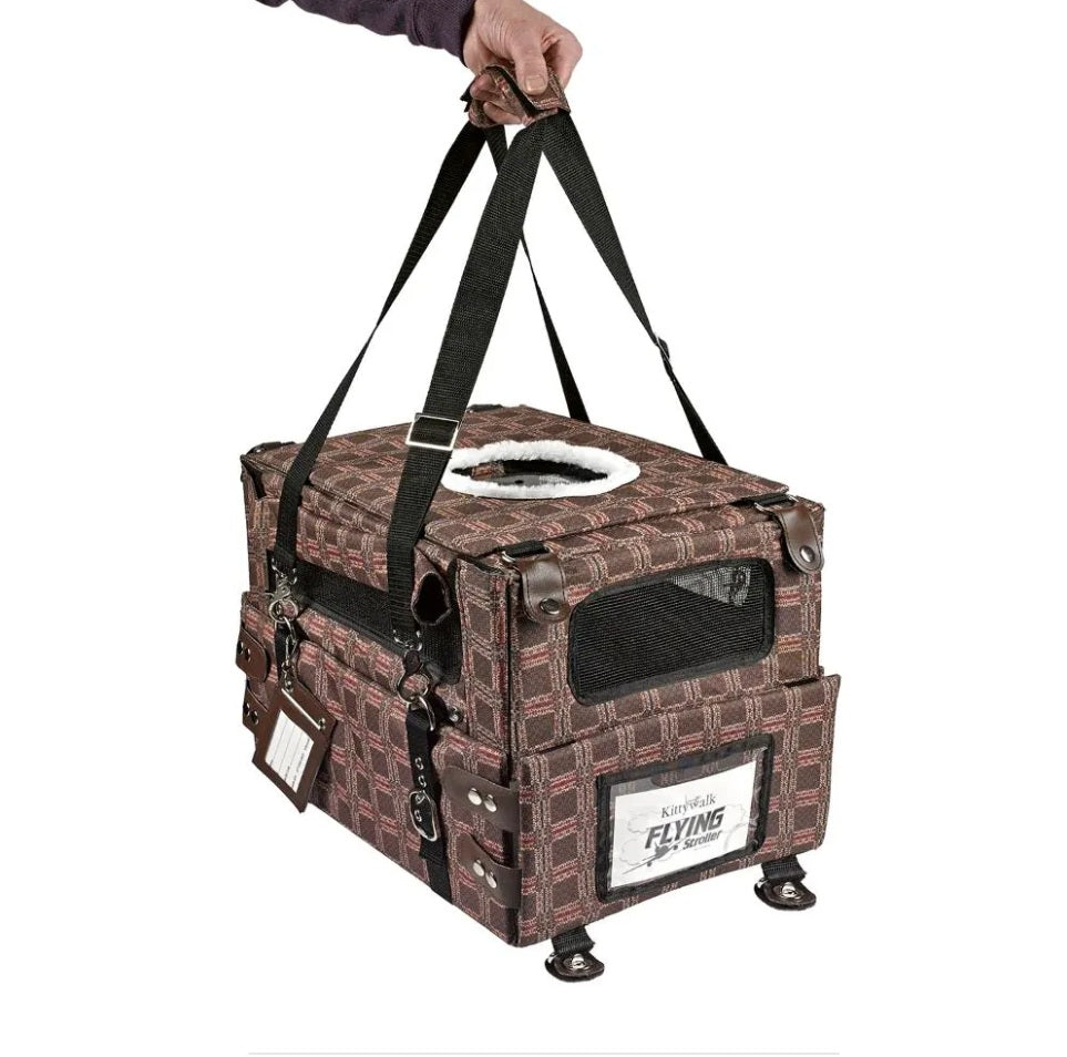 Kittywalk Kouture Stroller Royale 20 x 12 x 32 For Pet With Love