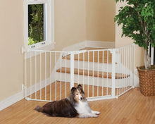 Load image into Gallery viewer, Kidco Command Custom Fit Free Standing Pet Gate White 24 x 4.25 x 29.5 For Pet With Love
