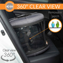 Load image into Gallery viewer, K&amp;H Pet Products Mod Bird Carrier Travel Cage Gray 17 x 17 x 15.5
