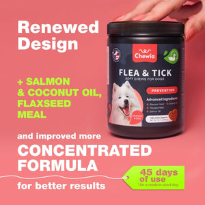 Dog Flea and Tick Treatment Chews   Flea and Tick Prevention for Dogs   Flea &