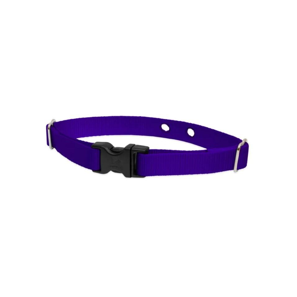 Lupine Pet 2 Hole Adjustable Nylon Replacement Collar Strap 3/4 inch - MEDIUM For Pet With Love