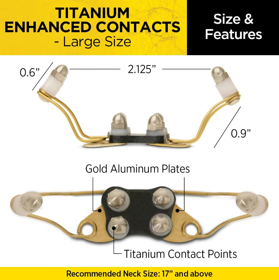 Dogtra Titanium Enhanced Contact Point Large For Pet With Love