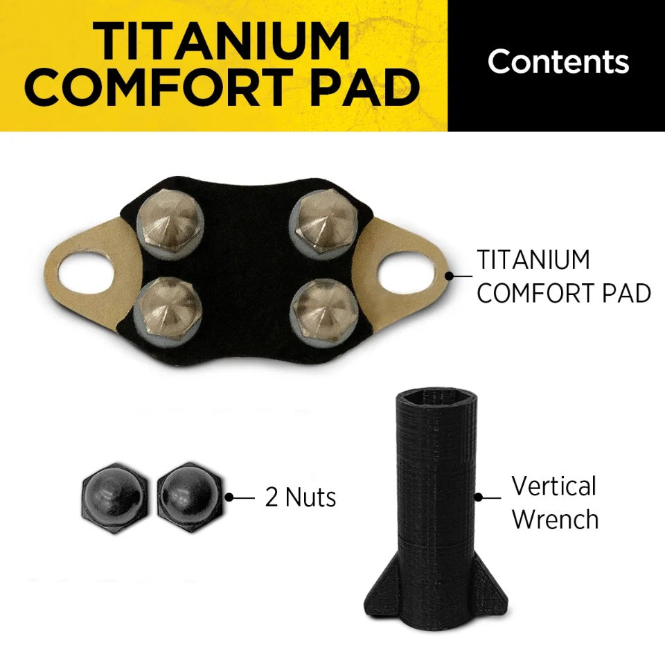 Dogtra Titanium Comfort Pad For Pet With Love