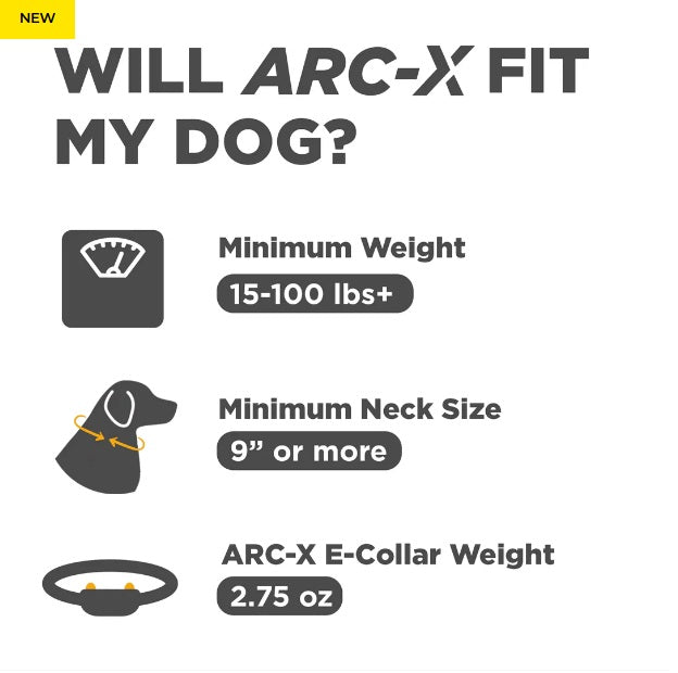 Dogtra ARC-X 3/4 Mile Expandable Remote Trainer For Pet With Love