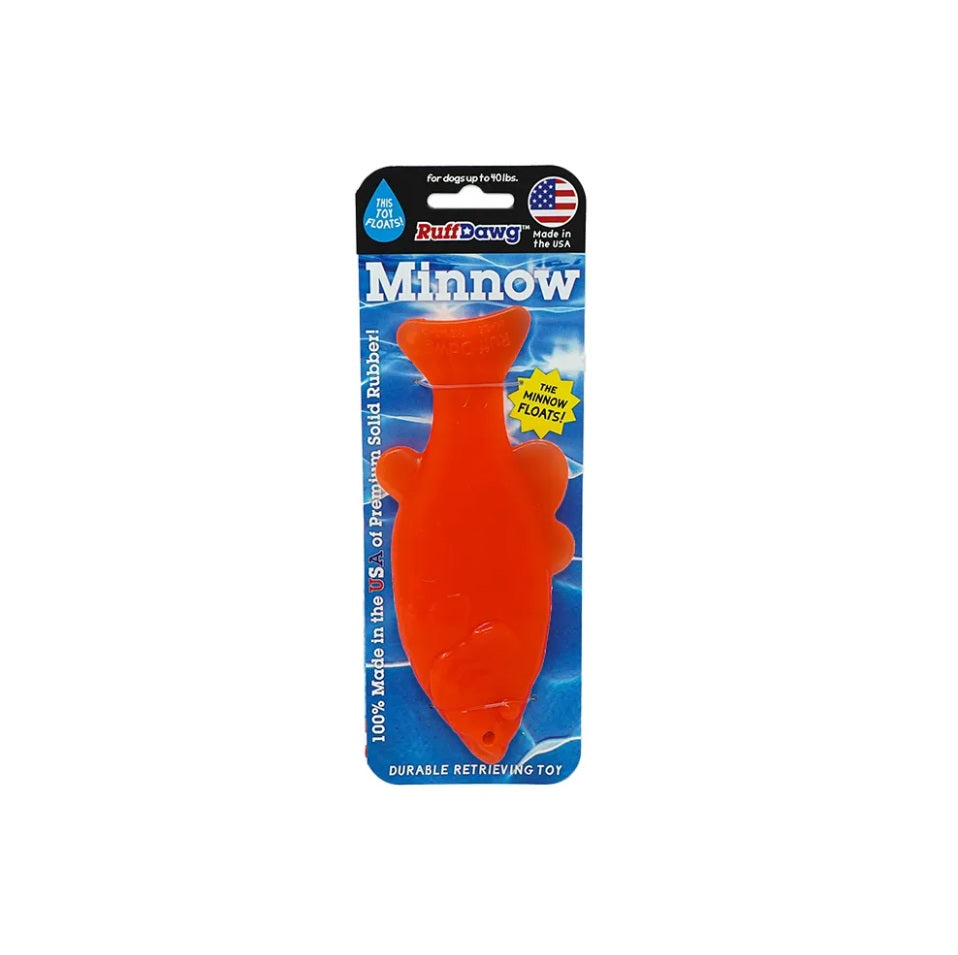 Ruff Dawg Minnow Dog Toy Assorted 6 x 2 x 1 For Pet With Love