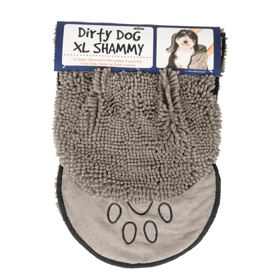 DGS Pet Products Dirty Dog Shammy Towel X-Large For Pet With Love