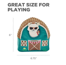 Load image into Gallery viewer, Outward Hound Hide A Llama Plush Dog Toy Teal 6.75 x 4 x 6
