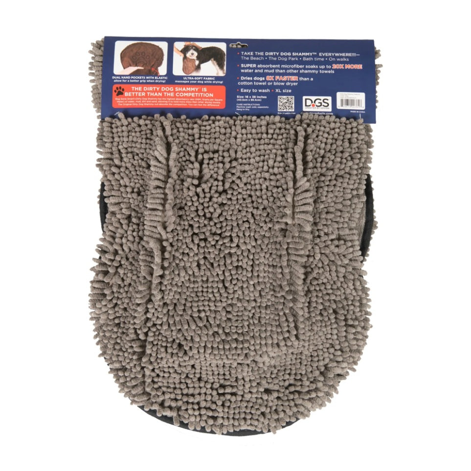 DGS Pet Products Dirty Dog Shammy Towel X-Large For Pet With Love