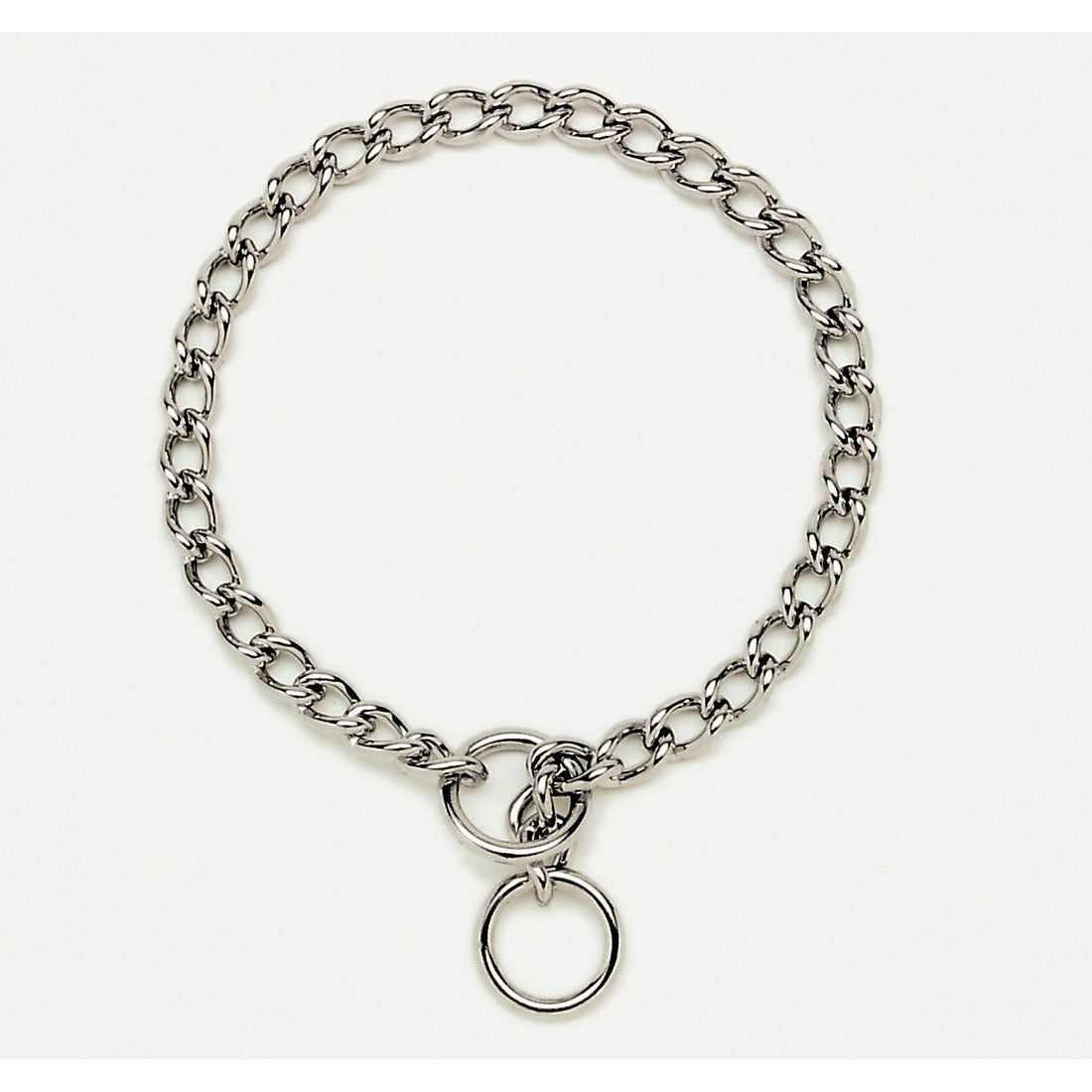 Coastal Pet Products Titan Training Chain Collar 4.0mm Silver For Pet With Love