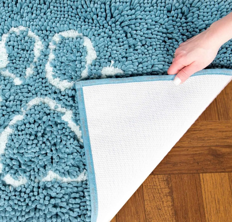 DGS Pet Products Dirty Dog Door Mat Large Pacific Blue 35 x 26 x 2 For Pet With Love