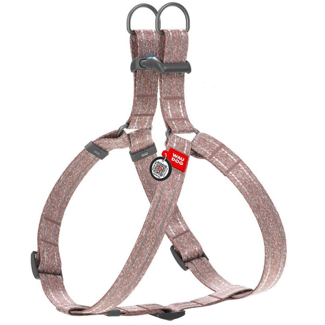 WAUDOG Re Cotton Dog Harness Eco Friendly Dog Harness for Small Dogs Medium &