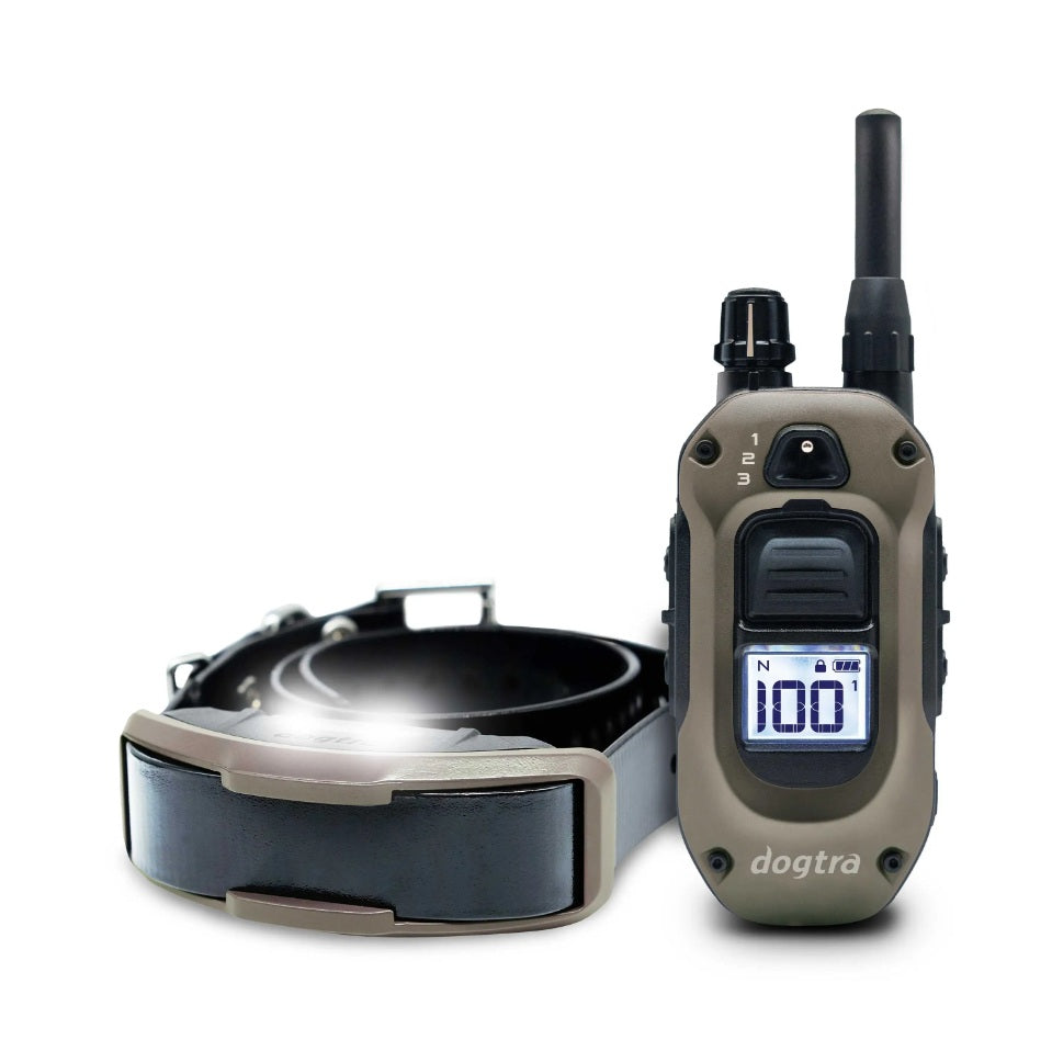 Dogtra Remote Dog Trainer 3/4 Mile Expandable Black For Pet With Love