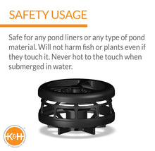 Load image into Gallery viewer, K&amp;H Pet Products Perfect Climate Deluxe Pond De-Icer 250 watts Black 6 x 6 x 5 For Pet With Love
