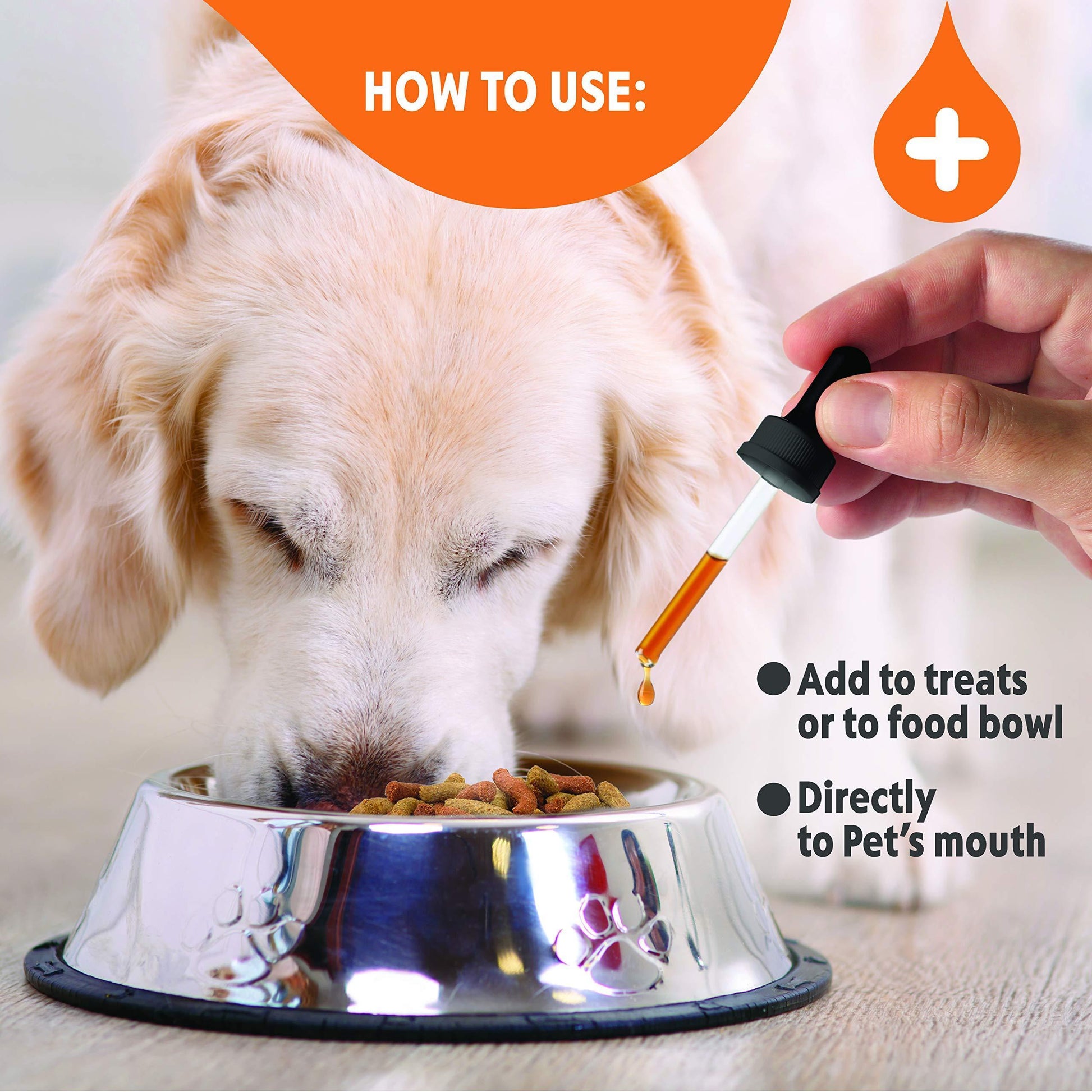 PAWIOUS Calming Aid Pain Relief & Anxiety Relief for Dogs & Cats. 2 Oz For Pet With Love
