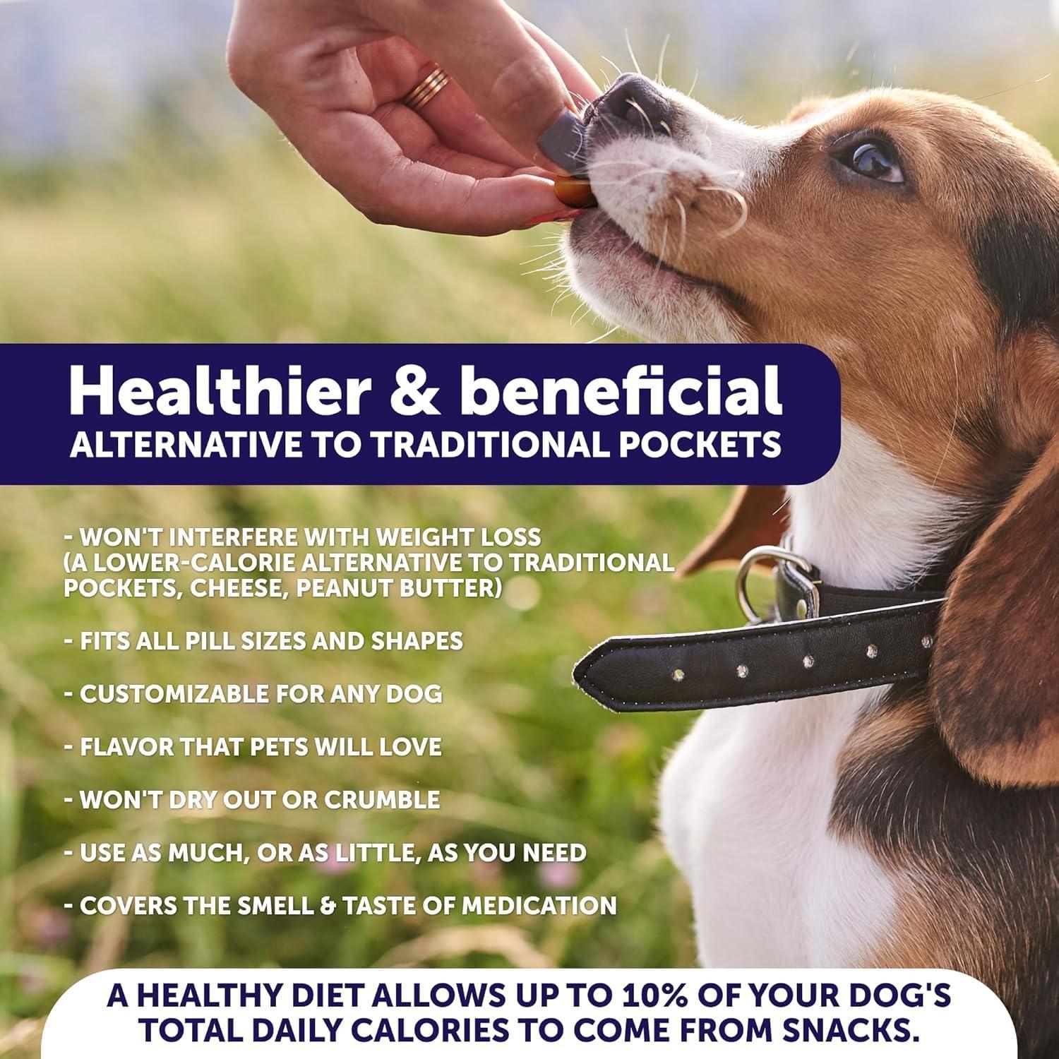 Artullano Pill Wrap for Dogs Easy to Swallow Masking Pouch 4.2 oz  Made in USA For Pet With Love