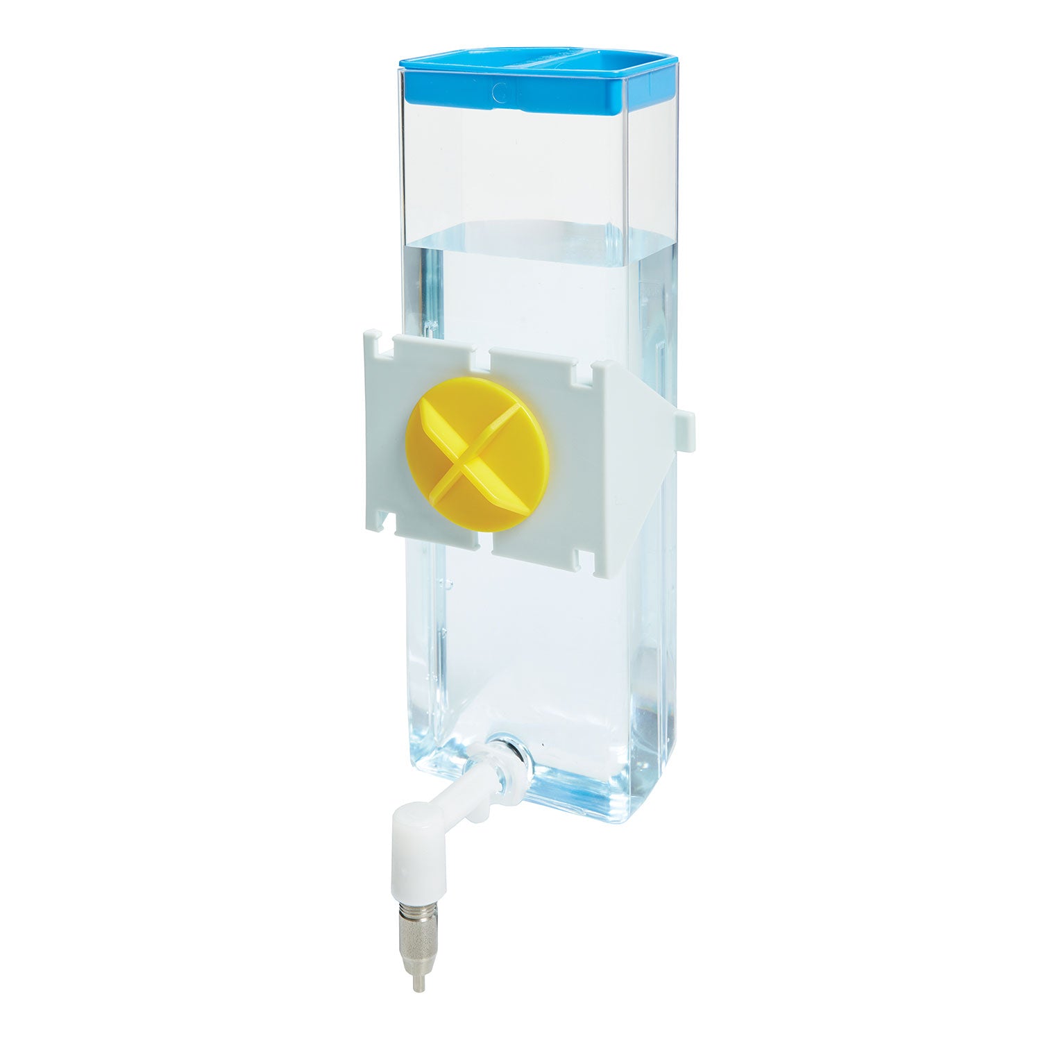 Midwest Critterville Water Bottle Small Clear, Blue 2.64 x 1.85 x 4.49 For Pet With Love
