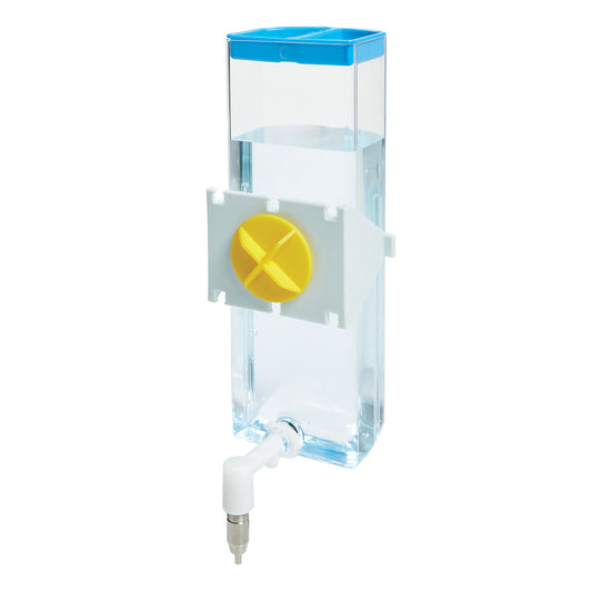 Midwest Critterville Water Bottle Small Clear, Blue 2.64 x 1.85 x 4.49 For Pet With Love