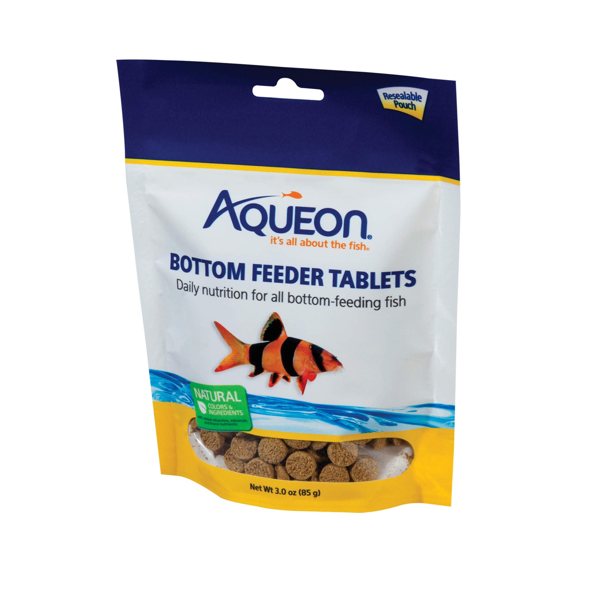 Aqueon Bottom Feeder Fish Food 36 3 ounce tablets For Pet With Love