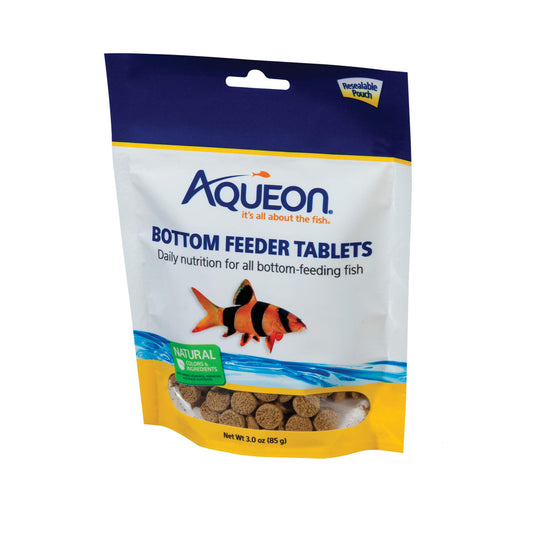 Aqueon Bottom Feeder Fish Food 36 3 ounce tablets For Pet With Love